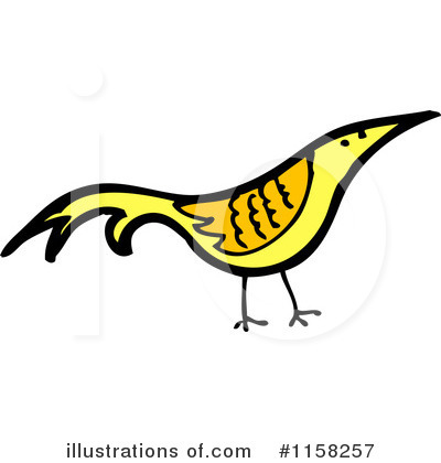 Royalty-Free (RF) Bird Clipart Illustration by lineartestpilot - Stock Sample #1158257