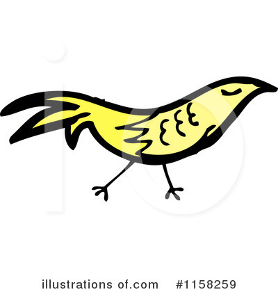 Royalty-Free (RF) Bird Clipart Illustration by lineartestpilot - Stock Sample #1158259