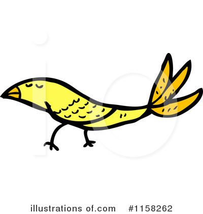 Royalty-Free (RF) Bird Clipart Illustration by lineartestpilot - Stock Sample #1158262