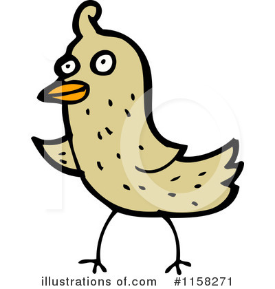 Royalty-Free (RF) Bird Clipart Illustration by lineartestpilot - Stock Sample #1158271