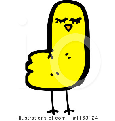 Royalty-Free (RF) Bird Clipart Illustration by lineartestpilot - Stock Sample #1163124