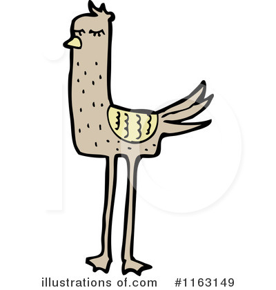 Royalty-Free (RF) Bird Clipart Illustration by lineartestpilot - Stock Sample #1163149