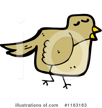 Royalty-Free (RF) Bird Clipart Illustration by lineartestpilot - Stock Sample #1163163
