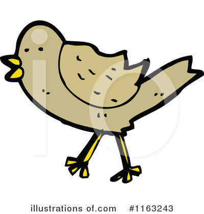 Royalty-Free (RF) Bird Clipart Illustration by lineartestpilot - Stock Sample #1163243