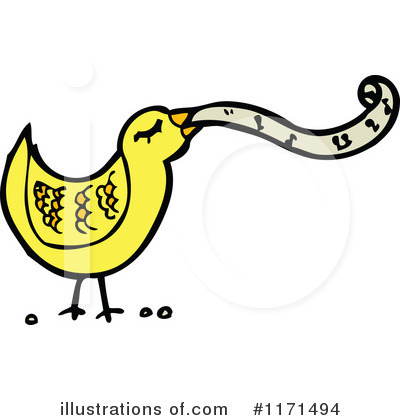 Royalty-Free (RF) Bird Clipart Illustration by lineartestpilot - Stock Sample #1171494