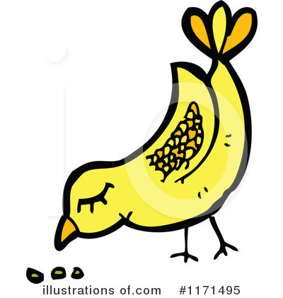 Royalty-Free (RF) Bird Clipart Illustration by lineartestpilot - Stock Sample #1171495