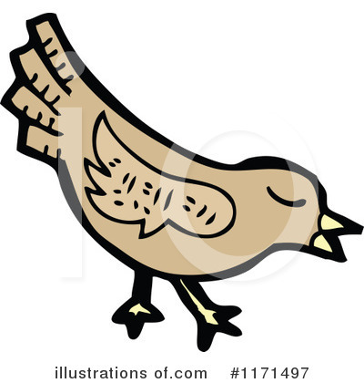 Royalty-Free (RF) Bird Clipart Illustration by lineartestpilot - Stock Sample #1171497