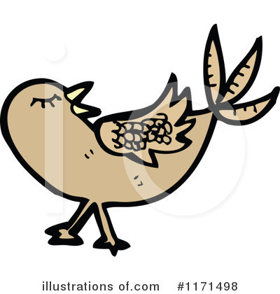 Royalty-Free (RF) Bird Clipart Illustration by lineartestpilot - Stock Sample #1171498
