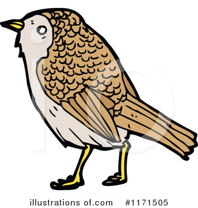 Royalty-Free (RF) Bird Clipart Illustration by lineartestpilot - Stock Sample #1171505