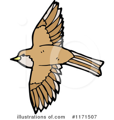 Royalty-Free (RF) Bird Clipart Illustration by lineartestpilot - Stock Sample #1171507