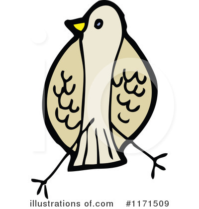Royalty-Free (RF) Bird Clipart Illustration by lineartestpilot - Stock Sample #1171509