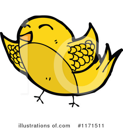 Royalty-Free (RF) Bird Clipart Illustration by lineartestpilot - Stock Sample #1171511