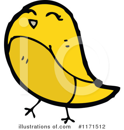 Royalty-Free (RF) Bird Clipart Illustration by lineartestpilot - Stock Sample #1171512
