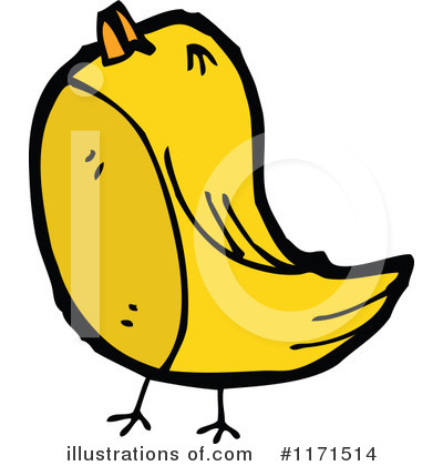 Royalty-Free (RF) Bird Clipart Illustration by lineartestpilot - Stock Sample #1171514