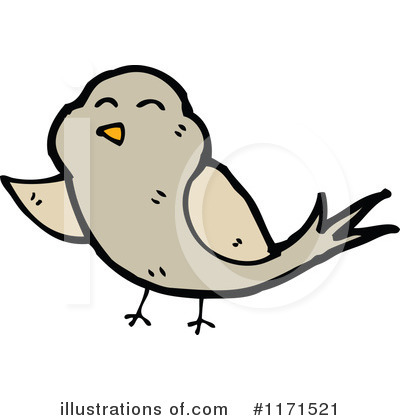 Royalty-Free (RF) Bird Clipart Illustration by lineartestpilot - Stock Sample #1171521