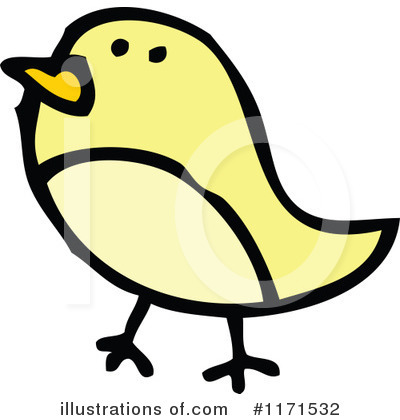 Royalty-Free (RF) Bird Clipart Illustration by lineartestpilot - Stock Sample #1171532