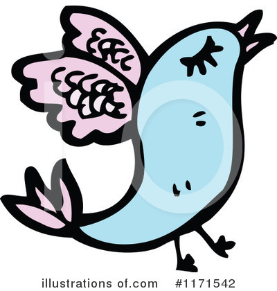 Royalty-Free (RF) Bird Clipart Illustration by lineartestpilot - Stock Sample #1171542