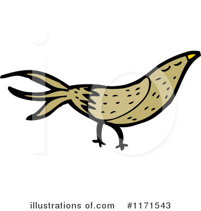 Royalty-Free (RF) Bird Clipart Illustration by lineartestpilot - Stock Sample #1171543