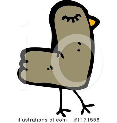 Royalty-Free (RF) Bird Clipart Illustration by lineartestpilot - Stock Sample #1171556