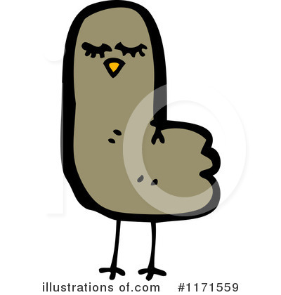 Royalty-Free (RF) Bird Clipart Illustration by lineartestpilot - Stock Sample #1171559