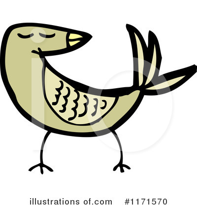 Royalty-Free (RF) Bird Clipart Illustration by lineartestpilot - Stock Sample #1171570