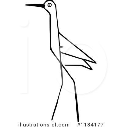 Royalty-Free (RF) Bird Clipart Illustration by Prawny Vintage - Stock Sample #1184177