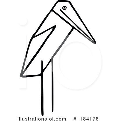 Royalty-Free (RF) Bird Clipart Illustration by Prawny Vintage - Stock Sample #1184178