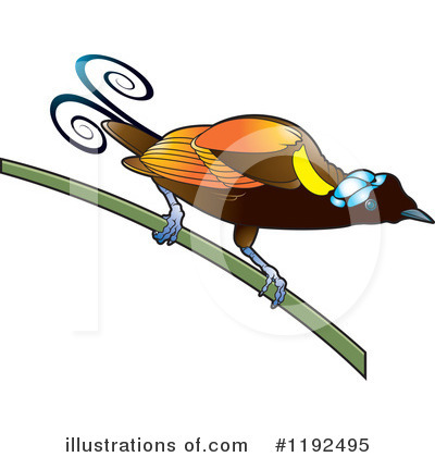 Royalty-Free (RF) Bird Clipart Illustration by Lal Perera - Stock Sample #1192495