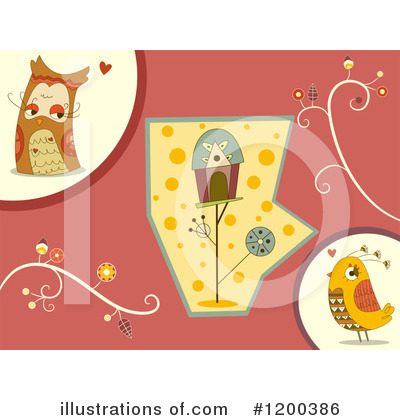 Royalty-Free (RF) Bird Clipart Illustration by BNP Design Studio - Stock Sample #1200386