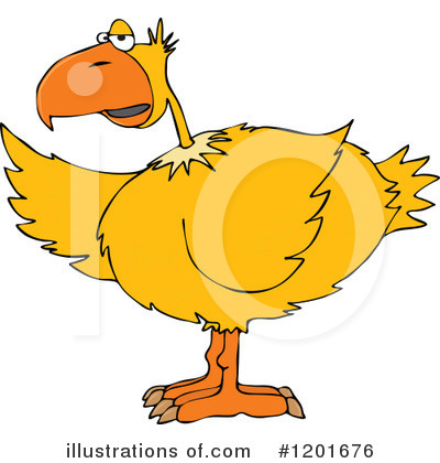 Royalty-Free (RF) Bird Clipart Illustration by djart - Stock Sample #1201676