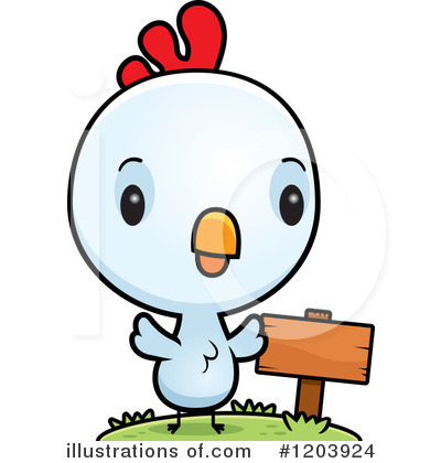 Rooster Clipart #1203924 by Cory Thoman