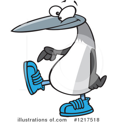 Royalty-Free (RF) Bird Clipart Illustration by toonaday - Stock Sample #1217518