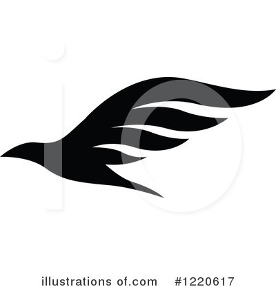 Royalty-Free (RF) Bird Clipart Illustration by cidepix - Stock Sample #1220617