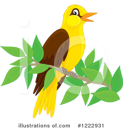 Royalty-Free (RF) Bird Clipart Illustration by Alex Bannykh - Stock Sample #1222931