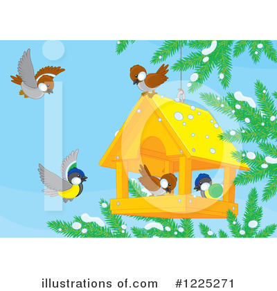 Royalty-Free (RF) Bird Clipart Illustration by Alex Bannykh - Stock Sample #1225271