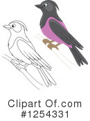 Bird Clipart #1254331 by Alex Bannykh