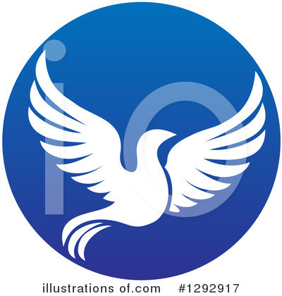 Doves Clipart #1292917 by AtStockIllustration