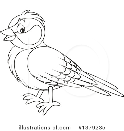 Royalty-Free (RF) Bird Clipart Illustration by Alex Bannykh - Stock Sample #1379235