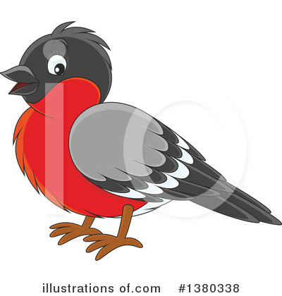 Royalty-Free (RF) Bird Clipart Illustration by Alex Bannykh - Stock Sample #1380338