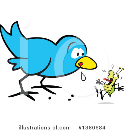 Royalty-Free (RF) Bird Clipart Illustration by Johnny Sajem - Stock Sample #1380684