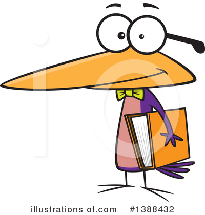 Royalty-Free (RF) Bird Clipart Illustration by toonaday - Stock Sample #1388432