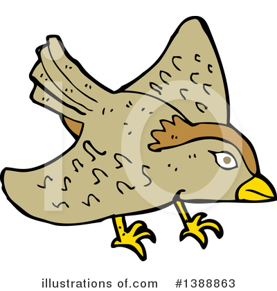 Royalty-Free (RF) Bird Clipart Illustration by lineartestpilot - Stock Sample #1388863