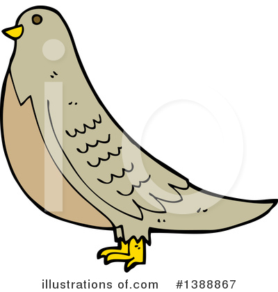 Royalty-Free (RF) Bird Clipart Illustration by lineartestpilot - Stock Sample #1388867