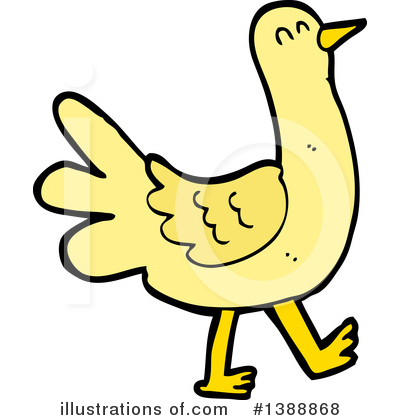 Royalty-Free (RF) Bird Clipart Illustration by lineartestpilot - Stock Sample #1388868