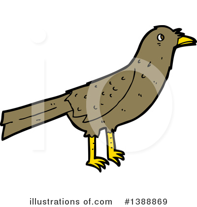 Royalty-Free (RF) Bird Clipart Illustration by lineartestpilot - Stock Sample #1388869