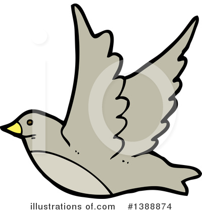 Royalty-Free (RF) Bird Clipart Illustration by lineartestpilot - Stock Sample #1388874