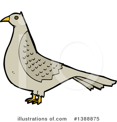 Royalty-Free (RF) Bird Clipart Illustration by lineartestpilot - Stock Sample #1388875
