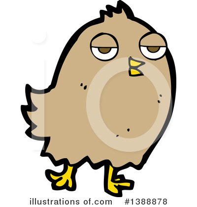 Royalty-Free (RF) Bird Clipart Illustration by lineartestpilot - Stock Sample #1388878