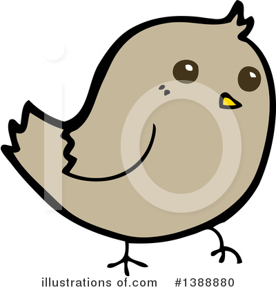 Royalty-Free (RF) Bird Clipart Illustration by lineartestpilot - Stock Sample #1388880
