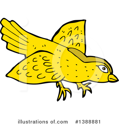 Royalty-Free (RF) Bird Clipart Illustration by lineartestpilot - Stock Sample #1388881